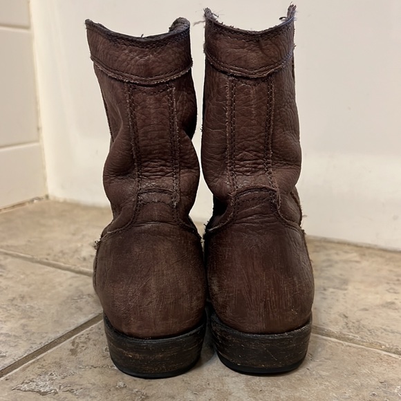 Frye Coachella Boots Rich Brown Leather 5.5 - Picture 2 of 7